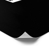 愚かストップな人を有名にする ポスター (角)