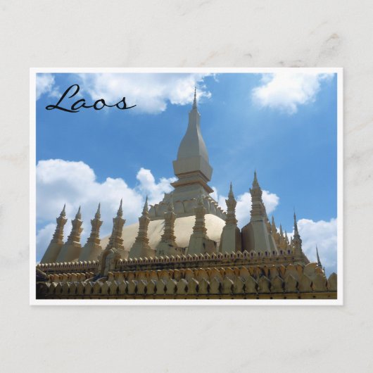 愚か素晴らし者が金ゴールドを凌駕する ポストカード (正面)