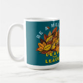 愚か者で離れする離れ コーヒーマグカップ (左)