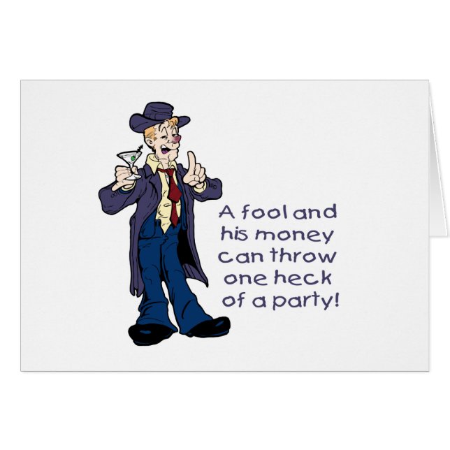 愚か者と彼の金 (正面横)