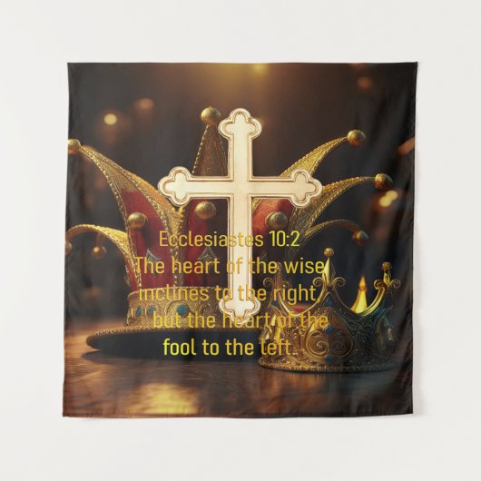 愚か者と賢い者 タペストリー (正面)