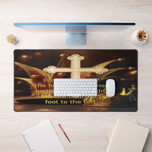 愚か者と賢い者 デスクマット (オフィス1)