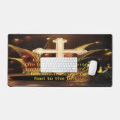 愚か者と賢い者 デスクマット (キーボード&マウス)