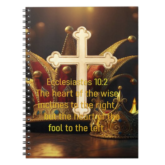 愚か者と賢い者 ノートブック (正面)