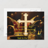 愚か者と賢い者 ポストカード (正面/裏面)