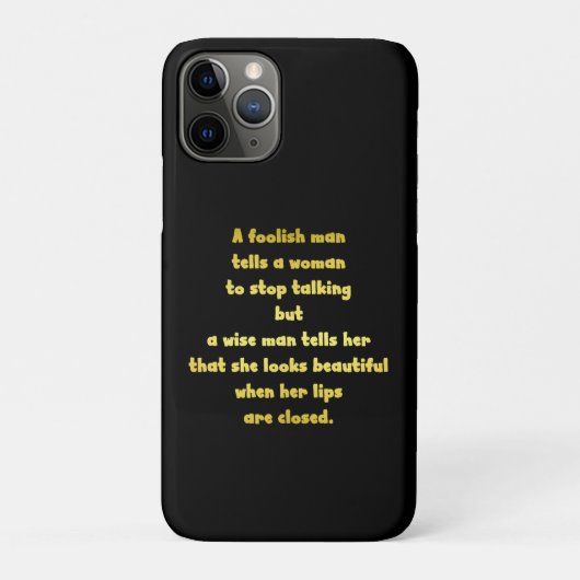 愚か者と賢者のジョーク Case-Mate iPhoneケース (裏)