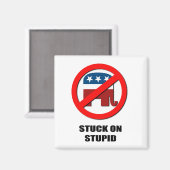 愚か者に耐える マグネット (正面/裏面)