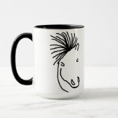 愚か者のマグ マグカップ (左)