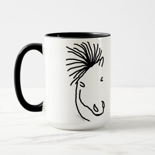 愚か者のマグ マグカップ (左)