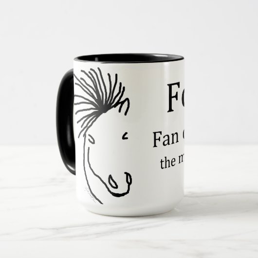 愚か者のマグ マグカップ (正面左)