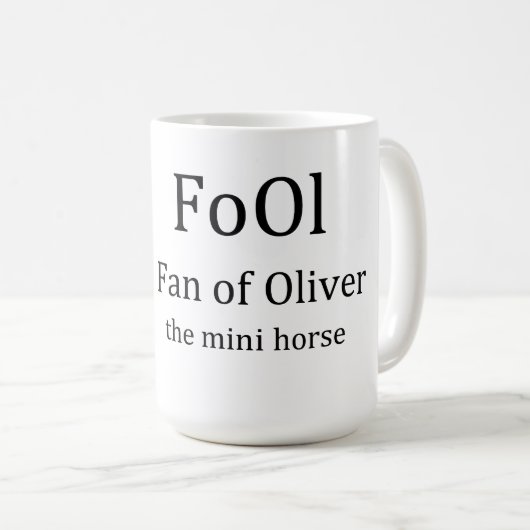 愚か者のマグ マグカップ (正面右)