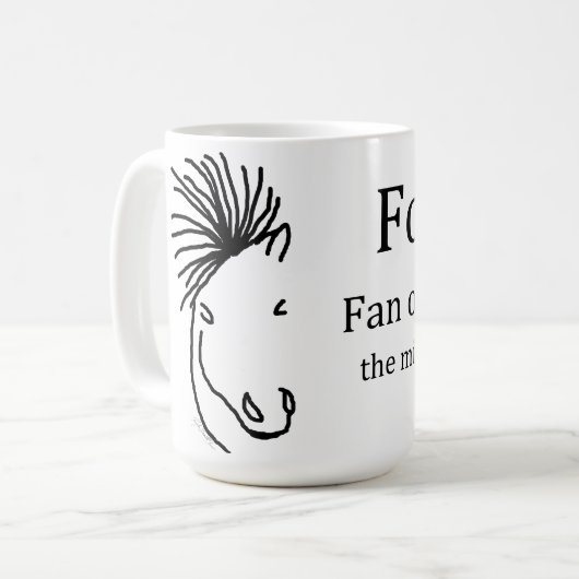 愚か者のマグ マグカップ (正面左)