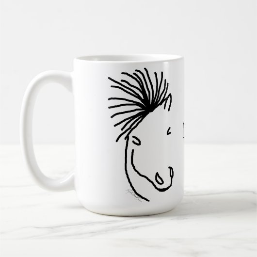 愚か者のマグ マグカップ (左)