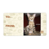 愚か者の友達 ラベル (正面)