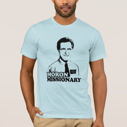 愚か者の宣教師ROMNEY Tシャツ (正面)
