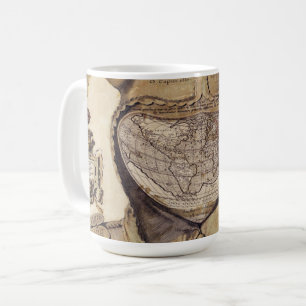愚か者の帽子の世界地図 コーヒーマグカップ