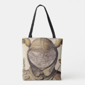 愚か者の帽子の世界地図 トートバッグ (裏面)