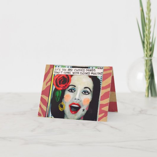 愚か者の心 カード (正面)