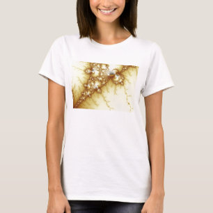 愚か者の金のフラクタルの芸術 Tシャツ