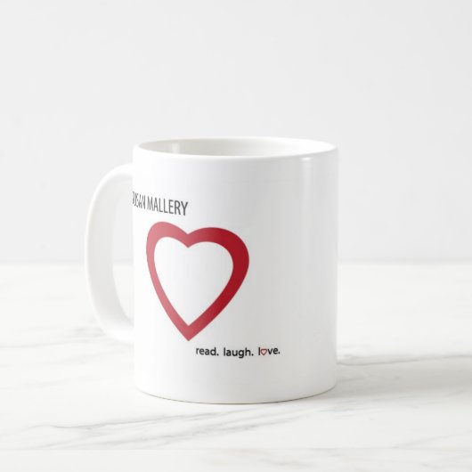 愚か者の金ゴールドのマグ コーヒーマグカップ (正面左)