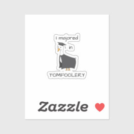 愚か者の鵞鳥を喜んだ シール