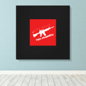 愚か者を殺すこと キャンバスプリント (インサイチュ (ウッドフロア))