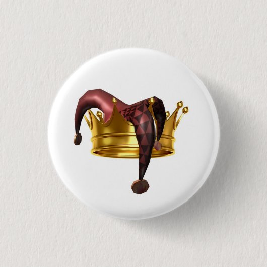 愚か者及び王Logo Button 缶バッジ (正面)