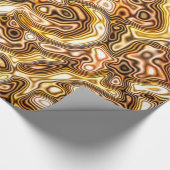 愚か者金ゴールド ラッピングペーパー (角)