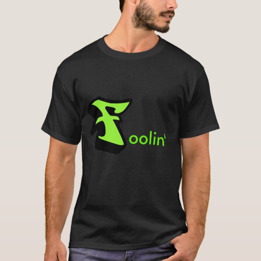 愚か者、カスタマイズoolin - tシャツ (正面)