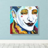 愚か者 キャンバスプリント (インサイチュ (ウッドフロア))