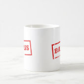 愚か者 コーヒーマグカップ (中央)