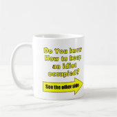 愚か者 コーヒーマグカップ (左)