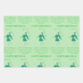 "愚か者"タロットMe誕生日 ラッピングペーパーシート (正面3)