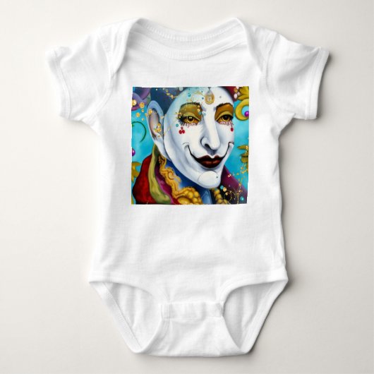 愚か者 ベビーボディスーツ (正面)