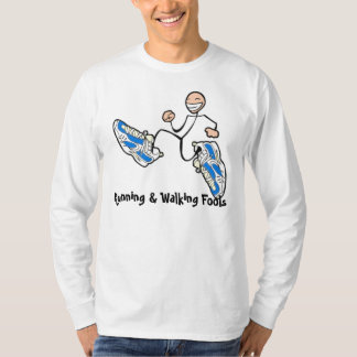 愚か者Dri適合の長袖 Tシャツ