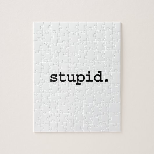 愚か ジグソーパズル (縦)