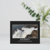 愚は自らの報いだ ポストカード (スタンド正面)