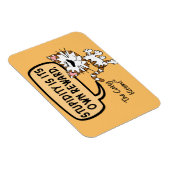 愚は自らの報いだ マグネット (右側)