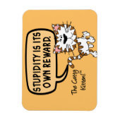 愚は自らの報いだ マグネット (縦)