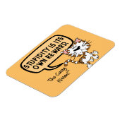 愚は自らの報いだ マグネット (左側)