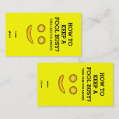 愚保か忙し者 名刺 (正面/裏面)