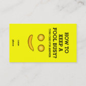 愚保か忙し者 名刺 (裏面)