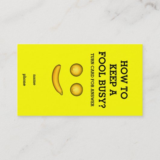 愚保か忙し者 名刺 (裏面)