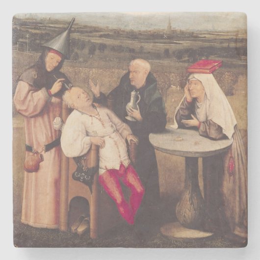 愚劣の治療 ストーンコースター (正面)