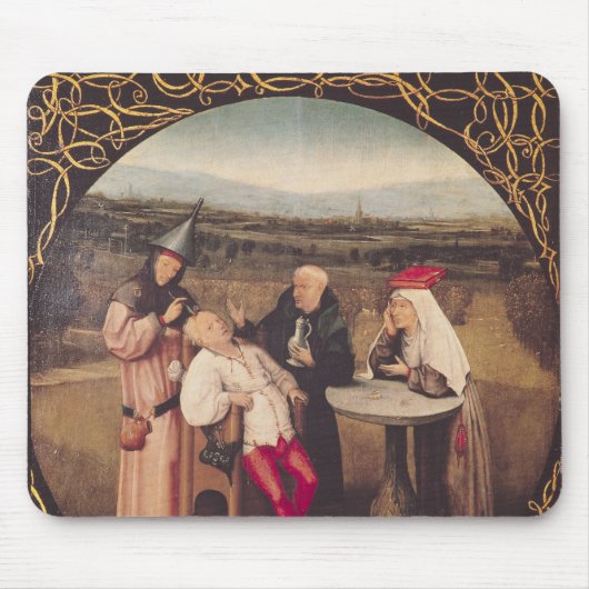 愚劣の治療 マウスパッド (正面)