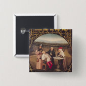 愚劣の治療 缶バッジ (正面&裏面)