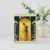 愚劣Ballerina_border ポストカード (スタンド正面)