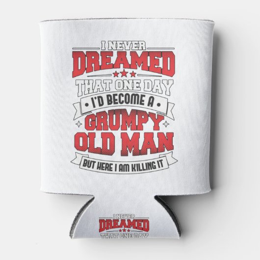 愚痴をこぼしている老人とは夢にも思わなかった。でも、ここで 缶クーラー (正面)