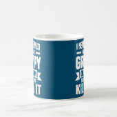 愚痴をこぼしている老人とは夢にも思わなかった コーヒーマグカップ (中央)