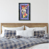 愚者のタロットカード キャンバスプリント (インサイチュ (寝室))